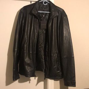 John Varvatos leather jacket
